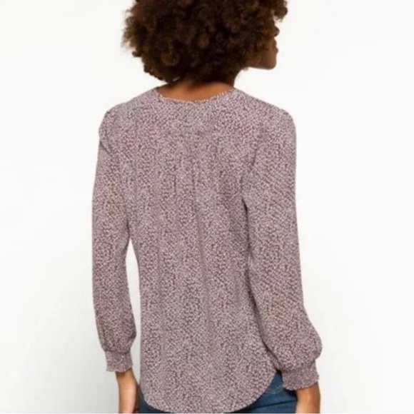 Anthropologie Blouse Maeve Monday Fun Amiyah Blouse Purple STITCH FIX NWT Large - Picture 3 of 7